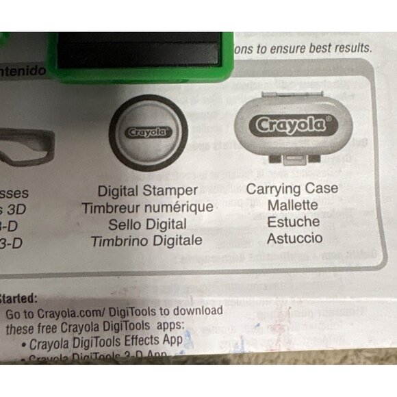 Crayola Digitools Deluxe Digital Effects for Apple IPAD 3D Green - Picture 6 of 10